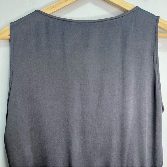 Tory Burch Silk Sleeveless Top with Tie Waist Size 12 - Picture 7 of 13